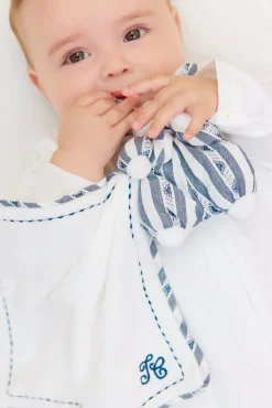 Augustin le lapin 1977 doudou marine