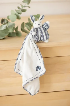 Augustin le lapin 1977 doudou marine