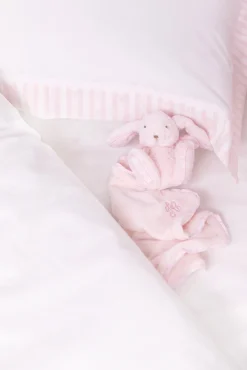 Augustin le lapin Doudou rose pâle