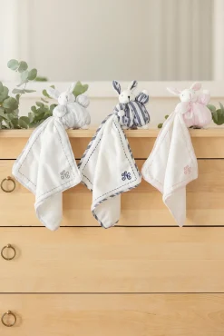 Augustin le lapin 1977 Doudou rose pâle