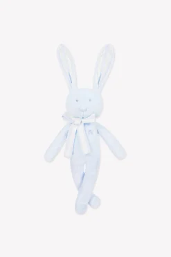 Augustin le lapin tout doux bleu ciel