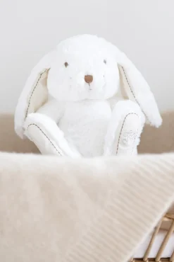 Augustin le lapin 25 cm écru