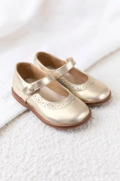 Babies Cuir doré