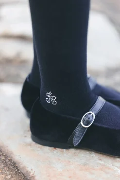 Ballerines Marine velours