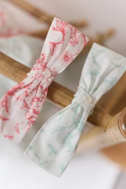 Bandeau Praline inspiration Toile de Jouy