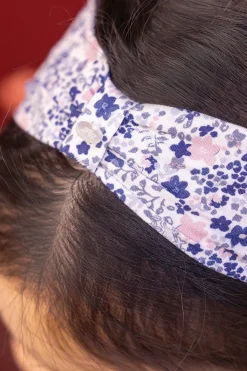 Bandeau Bleuet imprimé fleuris