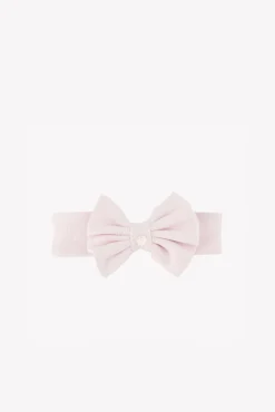Bandeau Rose pâle nœud