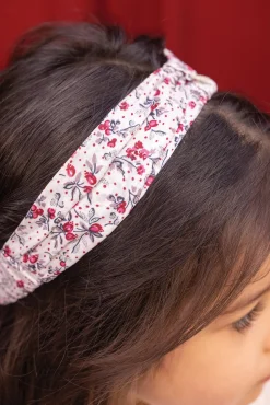 Bandeau Ecru fleuris