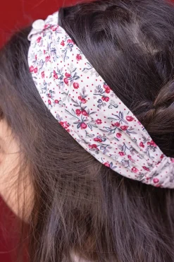 Bandeau Ecru fleuris