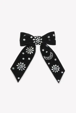 Barette Noir nœud