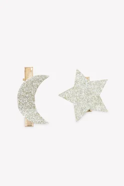 Barrette Or paillettes