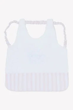 Bavoir Garda rose pâle T2