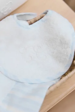 Bavoir Garda bleu ciel T1