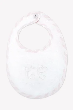 Bavoir Garda rose pâle T1