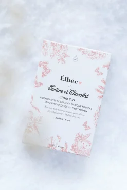 Biberon anti-colique Toile de jouy rose Élhée x Tartine et Chocolat