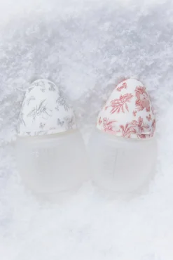 Biberon anti-colique Toile de jouy rose Élhée x Tartine et Chocolat