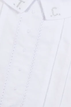 Body Blanc plis religieux