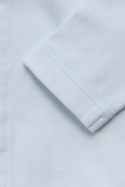 Body Bleu ciel broderie lapin