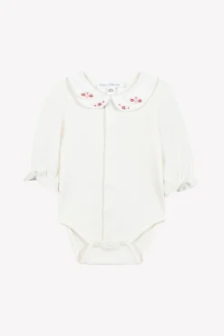 Body Ecru double col pétale