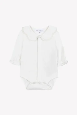 Body Ecru col volanté