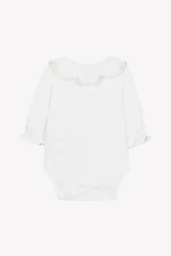 Body Ecru col volanté