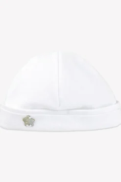 Bonnet Monogramme blanc