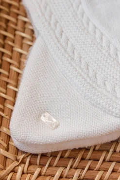 Bonnet Ecru cache-oreilles