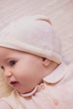 Bonnet Rose pâle Kujten x Tartine et Chocolat