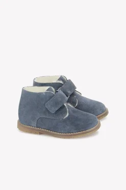 Bottes Bleu grisé nubuck