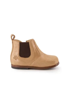 Bottines Cuir caramel