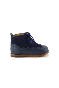 Bottines Cuir marine