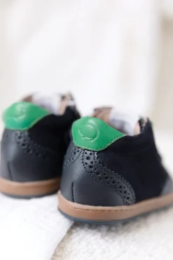 Bottines Cuir marine