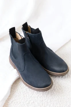 Bottines Marine nubuck