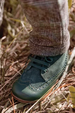 Bottines Vert foncé