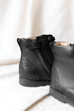 Bottines Cuir noir