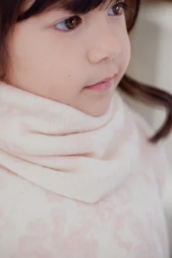 Cache-cou Rose pâle Kujten x Tartine et Chocolat