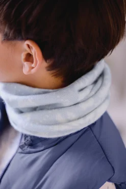 Cache-cou Bleu grisé Kujten x Tartine et Chocolat