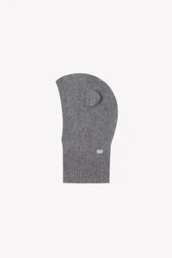 Cagoule Gris 100% cachemire