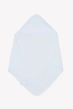 Cape de bain Monogramme blanc