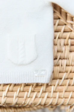 Cardigan Ecru avec poches