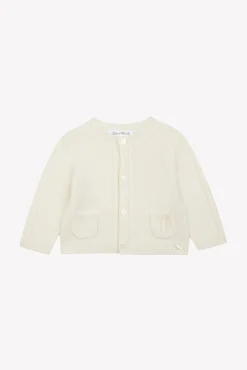 Cardigan Ecru avec poches