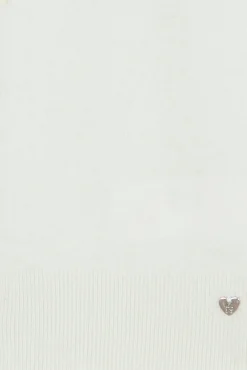 Cardigan Ecru nœuds