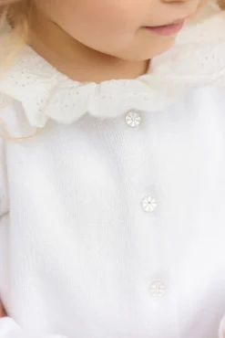 Cardigan Ecru maille