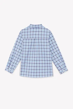 Chemise Marine à carreaux