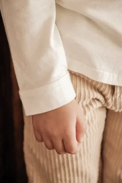 Chemise Ecru monogramme TC