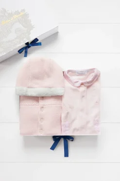 Coffret Promenade hivernale rose