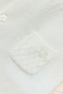 Combinaison longue Ecru 100% cachemire