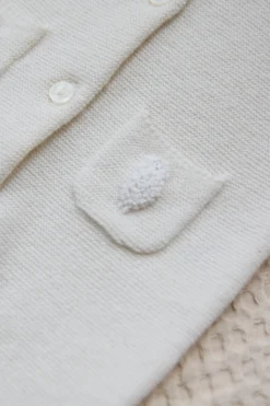 Combinaison longue Ecru moutons