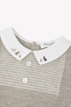 Combinaison longue Greige smocks