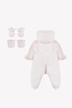 Combinaison Pilote Rose pâle réversible